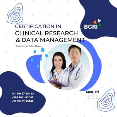 Certification In Clinical Research & Data Management in Us an Canada