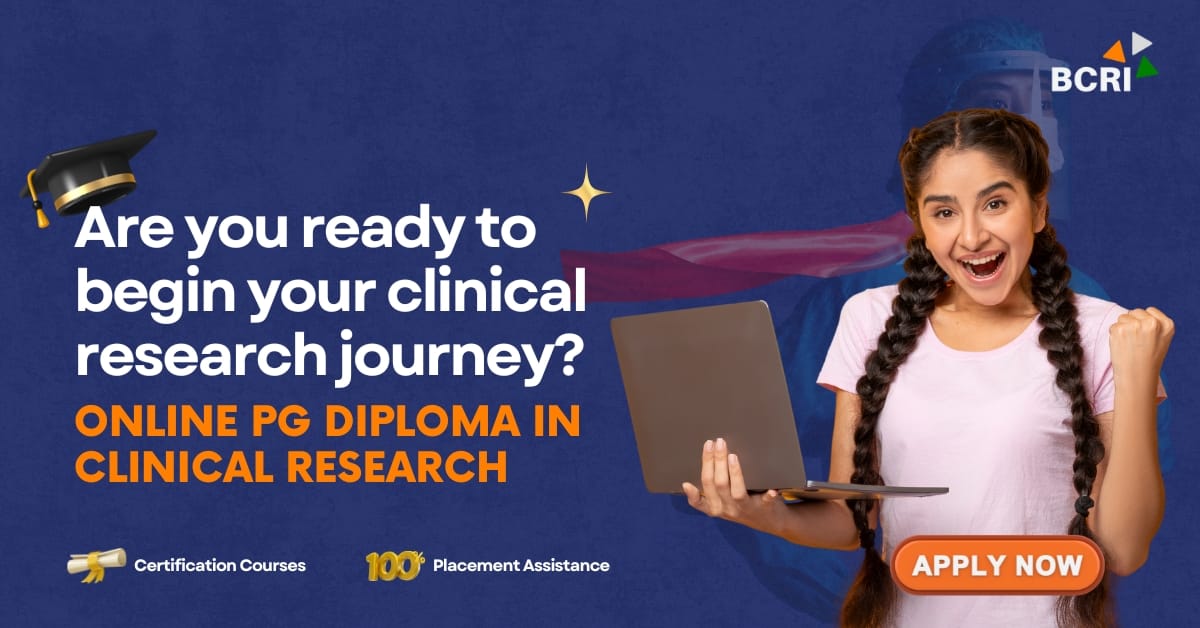 Online PG Diploma In Clinical Research​