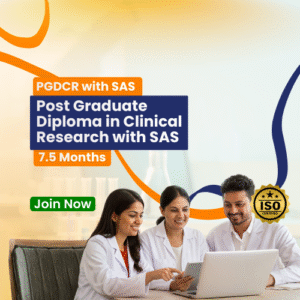 pg diploma in clinical research with sas online